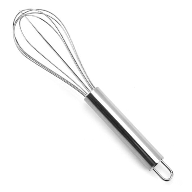 🔄 Pack of 5 Stainless Steel Whisks – Flexible & Durable 🥄✨