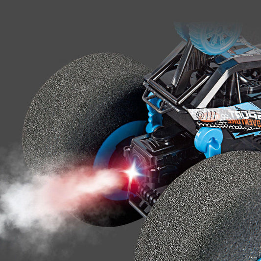 2.4G Lightweight RC Stunt Car with Sponge Wheels & Water Spray