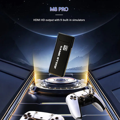 🎮 2.4G Wireless M8 Pro 4K Retro Game Stick