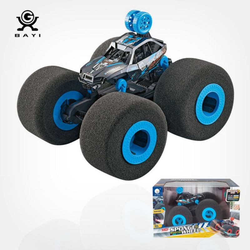 2.4G Lightweight RC Stunt Car with Sponge Wheels & Water Spray