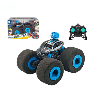2.4G Lightweight RC Stunt Car with Sponge Wheels & Water Spray