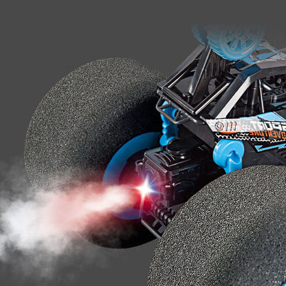 2.4G Lightweight RC Stunt Car with Sponge Wheels & Water Spray