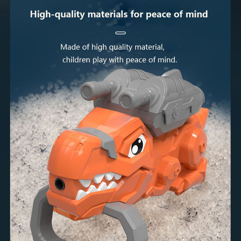 Rechargeable Automatic Armored Dino Electric Gel Ball Launcher for Kids &nbsp;