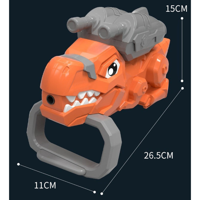 Rechargeable Automatic Armored Dino Electric Gel Ball Launcher for Kids &nbsp;